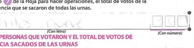 crop of Ballots taken from the boxes on 021626B0100