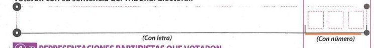 crop of Voters on the list