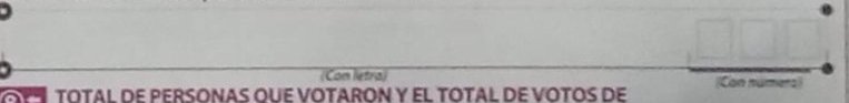 crop of Ballots taken from the boxes