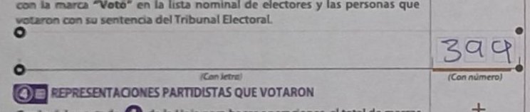 crop of Voters on the list on 071709C0100