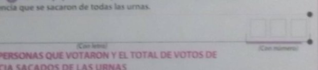 crop of Ballots taken from the boxes on 080336B0100