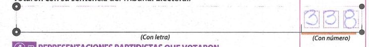 crop of Voters on the list