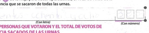 crop of Ballots taken from the boxes on 093831B0100