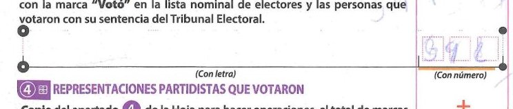 crop of Voters on the list on 094821C0200