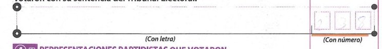 crop of Voters on the list