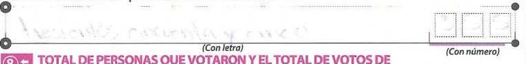 crop of Ballots taken from the boxes