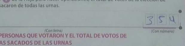 crop of Ballots taken from the boxes on 131468C0100