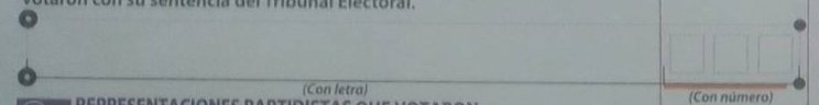 crop of Voters on the list