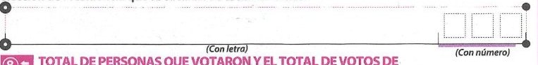 crop of Ballots taken from the boxes