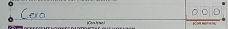 crop of Voters on the list