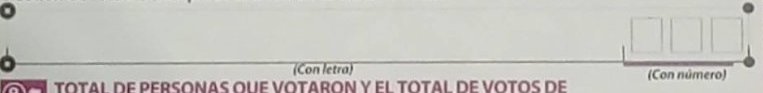 crop of Ballots taken from the boxes