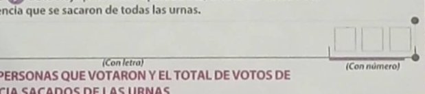 crop of Ballots taken from the boxes on 154237C0200