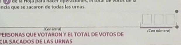 crop of Ballots taken from the boxes on 154237C0200