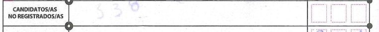 crop of Unregistered candidates