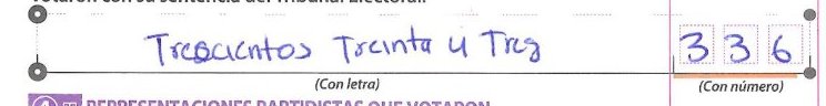 crop of Voters on the list