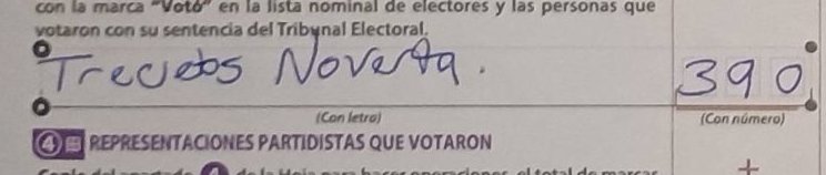 crop of Voters on the list on 250767B0100