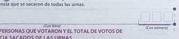 crop of Ballots taken from the boxes on 253737B0100