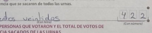 crop of Ballots taken from the boxes on 301480B0100